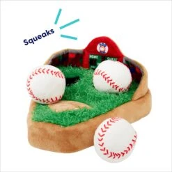 Frisco Baseball Hide & Seek Puzzle Plush Squeaky Dog Toy 10 Frisco Baseball Hide & Seek Puzzle Plush Squeaky Dog Toy -WoofyPlay Store 252758 PT3. AC SS1800 V1695760895