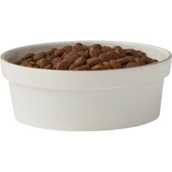 Frisco Gold Trim Melamine Dog & Cat Bowl -WoofyPlay Store 253062 PT3. AC SS1800 V1616595685