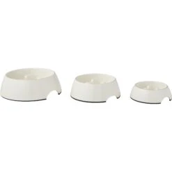 Frisco Melamine Slow Feed Dog & Cat Bowl With Gold Trim -WoofyPlay Store 253066 PT6. AC SS1800 V1616597866