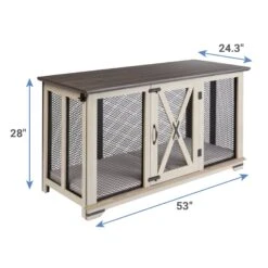 Frisco "Denver" Dog Crate Credenza & Mat Kit -WoofyPlay Store 255326 PT2. AC SS1800 V1682698710