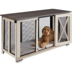 Frisco "Denver" Dog Crate Credenza & Mat Kit -WoofyPlay Store 255326 PT3. AC SS1800 V1617037359