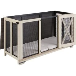 Frisco "Denver" Dog Crate Credenza & Mat Kit -WoofyPlay Store 255326 PT4. AC SS1800 V1617037347