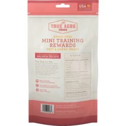 Frisco Fetch Squeaking Colorful Tennis Ball Dog Toy & True Acre Foods Salmon Recipe Mini-Training Rewards Grain-Free Soft & Chewy Dog Treats -WoofyPlay Store 255469 PT4. AC SS1800 V1602691285