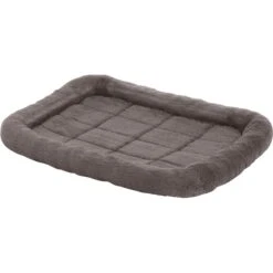 Frisco Fold & Carry Single Door Collapsible Wire Dog Crate & Frisco Quilted Plush Dog Crate Mat -WoofyPlay Store 255501 PT3. AC SS1800 V1604097709