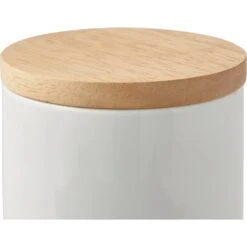 Frisco Ceramic Treat Jar With Wood Lid 9 Frisco Ceramic Treat Jar With Wood Lid -WoofyPlay Store 256050 PT4. AC SS1800 V1616506588