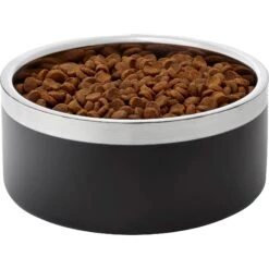 Frisco Insulated Two-Toned Non-Skid Stainless Steel Dog & Cat Bowl -WoofyPlay Store 257168 PT2. AC SS1800 V1612366714