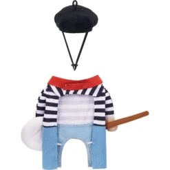 Frisco Front Walking French Artist Dog & Cat Costume -WoofyPlay Store 260956 PT6. AC SS1800 V1622038086