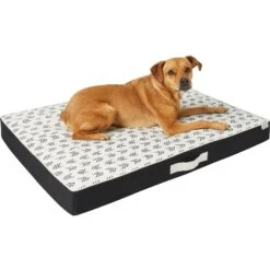 Frisco Indoor/Outdoor Arrow Print Pillow Dog Bed W/Removable Cover -WoofyPlay Store 262153 PT2. AC SS1800 V1619534330