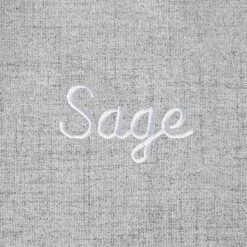 Frisco Faux Linen Corner Personalized Bolster Dog Bed W/Removable Cover, Harbour Blue, L -WoofyPlay Store 262160 PT3. AC SS1800 V1615570119