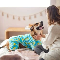 Frisco Dog & Cat Cozy Plush Fleece PJs, Rubber Ducky -WoofyPlay Store 268465 PT5. AC SS1800 V1637690846