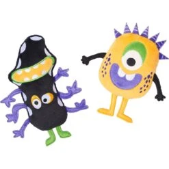 Frisco Halloween Friendly Monsters Plush Squeaky Dog Toy