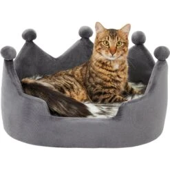 Frisco Faux Fur Crown Pillow Cat & Dog Bed 7 Frisco Faux Fur Crown Pillow Cat & Dog Bed -WoofyPlay Store 270886 PT3. AC SS1800 V1626294188