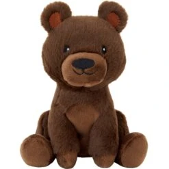Frisco Camping Bear Plush Squeaky Dog Toy