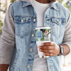 Frisco "Classic" Double Walled Personalized Tumbler. 30-oz -WoofyPlay Store 272541 PT3. AC SS1800 V1625686024