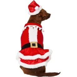 Frisco Mrs. Claus Dog & Cat Costume 8 Frisco Mrs. Claus Dog & Cat Costume -WoofyPlay Store 276150 PT3. AC SS1800 V1631572139