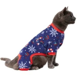Frisco Snowy Nights Dog & Cat Cozy Polar Fleece PJs 9 Frisco Snowy Nights Dog & Cat Cozy Polar Fleece PJs -WoofyPlay Store 276448 PT2. AC SS1800 V1637683010