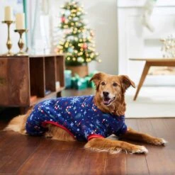 Frisco Snowy Nights Dog & Cat Cozy Polar Fleece PJs 12 Frisco Snowy Nights Dog & Cat Cozy Polar Fleece PJs -WoofyPlay Store 276448 PT5. AC SS1800 V1637672189