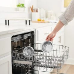 Frisco Marble Elevated Stainless Steel Double Diner Dog & Cat Bowls -WoofyPlay Store 277559 PT6. AC SS1800 V1630357588