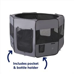 Frisco Soft-Sided Dog, Cat & Small Pet Exercise Playpen -WoofyPlay Store 277929 PT3. AC SS1800 V1667227657