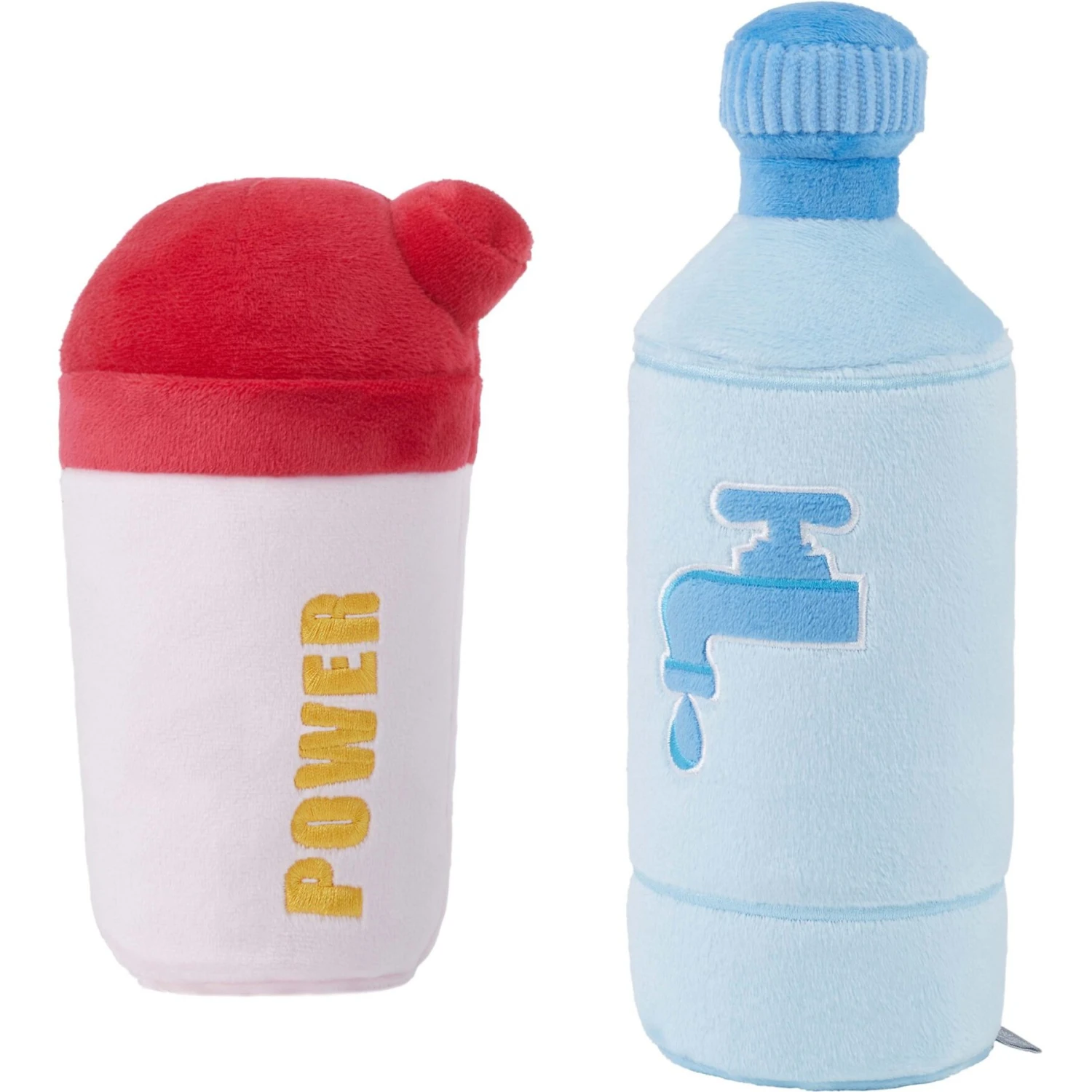 Frisco Protein & Water Bottle Cruncher Dog Toy 1 Frisco Protein & Water Bottle Cruncher Dog Toy