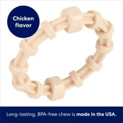 Frisco Ring Tough Nylon Chew Dog Toy, Chicken Flavor 8 Frisco Ring Tough Nylon Chew Dog Toy, Chicken Flavor -WoofyPlay Store 290533 PT2. AC SS1800 V1695760929