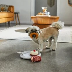 Frisco Brunch Pastry Plate Plush Squeaky Dog Toy 7 Frisco Brunch Pastry Plate Plush Squeaky Dog Toy -WoofyPlay Store 297262 PT3. AC SS1800 V1642087931