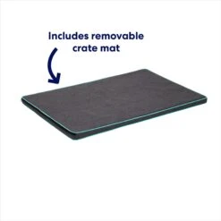 Frisco Heavy Duty Enhanced Lock Sliding Double Door Fold & Carry Wire Dog Crate & Mat Kit 12 Frisco Heavy Duty Enhanced Lock Sliding Double Door Fold & Carry Wire Dog Crate & Mat Kit -WoofyPlay Store 297461 PT5. AC SS1800 V1633115073