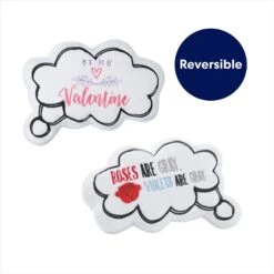 Frisco Valentine Be My Valentine Thought Bubble Reversible Plush Squeaky Dog Toy 7 Frisco Valentine Be My Valentine Thought Bubble Reversible Plush Squeaky Dog Toy -WoofyPlay Store 298947 PT2. AC SS1800 V1703016786