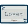 Frisco Love Cutout Personalized Dog & Cat Placemat