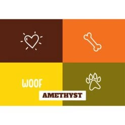 Frisco Woof Personalized Dog & Cat Placemat 6 Frisco Woof Personalized Dog & Cat Placemat -WoofyPlay Store 299560 PT2. AC SS1800 V1636048522