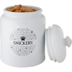 Frisco Ceramic Paw Personalized Treat Jar, 13 Cup, 104oz 9 Frisco Ceramic Paw Personalized Treat Jar, 13 Cup, 104oz -WoofyPlay Store 301183 PT3. AC SS1800 V1630552006