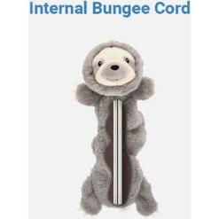 Frisco Giraffe Bungee Plush Squeaky Dog Toy & Frisco Sloth Bungee Plush Squeaky Dog Toy -WoofyPlay Store 302402 PT7. AC SS1800 V1623049642