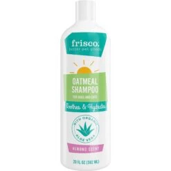 Frisco Aloe Hydrating Dog & Cat Spray, Sweet Nectar Scent & Frisco Oatmeal Dog & Cat Shampoo, Almond Scent -WoofyPlay Store 303372 PT5. AC SS1800 V1623034641