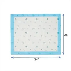 Frisco Fold & Carry Single Door Collapsible Wire Dog Crate & Frisco Premium Extra Large Printed Dog Training & Potty Pads -WoofyPlay Store 303438 PT6. AC SS1800 V1623056545