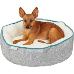 Frisco Sherpa Dog & Cat Blanket & Frisco Sherpa Hexagon Bolster Cat & Dog Bed 12 Frisco Sherpa Dog & Cat Blanket & Frisco Sherpa Hexagon Bolster Cat & Dog Bed -WoofyPlay Store 303598 PT4. AC SS1800 V1623089541