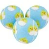 Frisco Easter Fetch Squeaky Tennis Ball Dog Toy, Medium, 3 Count