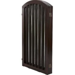 Frisco Arch 4-Panel Solid Wood Dog Gate -WoofyPlay Store 305152 PT3. AC SS1800 V1639669050