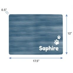 Frisco Personalized Heathered Dog & Cat Placemat -WoofyPlay Store 306758 PT3. AC SS1800 V1639492603