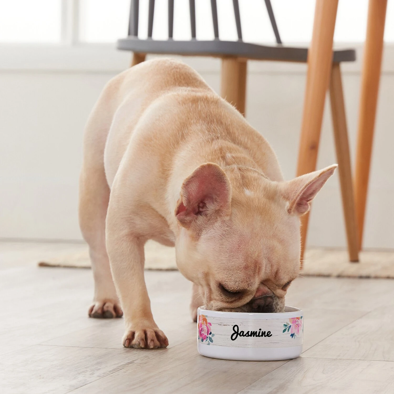 Frisco Personalized Rustic Ceramic Dog & Cat Bowl 4 Frisco Personalized Rustic Ceramic Dog & Cat Bowl - Image 4