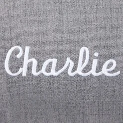 Frisco Personalized Knife Edge Bed, Dark Grey Linen, X-Large 6 Frisco Personalized Knife Edge Bed, Dark Grey Linen, X-Large -WoofyPlay Store 311764 PT3. AC SS1800 V1630594000