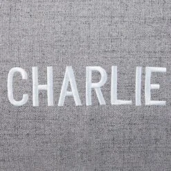 Frisco Personalized Knife Edge Bed, Dark Grey Linen, X-Large 7 Frisco Personalized Knife Edge Bed, Dark Grey Linen, X-Large -WoofyPlay Store 311764 PT4. AC SS1800 V1630594020