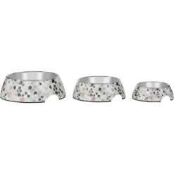 Frisco Terrazzo Design Stainless Steel Dog & Cat Bowl -WoofyPlay Store 311957 PT4. AC SS1800 V1642536150