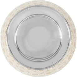 Frisco Circle Design Stainless Steel Dog & Cat Bowl -WoofyPlay Store 311969 PT3. AC SS1800 V1642542494