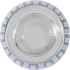 Frisco Leaf Design Stainless Steel Dog & Cat Bowl -WoofyPlay Store 311980 PT4. AC SS1800 V1642542303