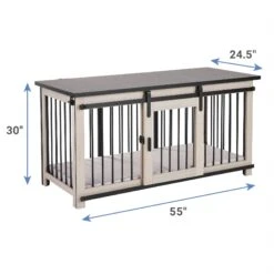 Frisco "Rockford" Dog Crate Credenza & Mat 7 Frisco "Rockford" Dog Crate Credenza & Mat -WoofyPlay Store 315187 PT3. AC SS1800 V1634217787