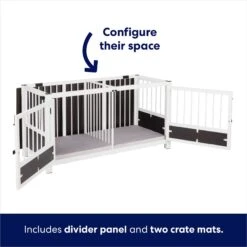 Frisco "Roma" Dog Crate Credenza & Mat 9 Frisco "Roma" Dog Crate Credenza & Mat -WoofyPlay Store 315189 PT4. AC SS1800 V1636564342