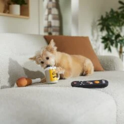 Frisco Father's Day Essential Latex Squeaky Dog Toy, 4 Count -WoofyPlay Store 327045 PT3. AC SS1800 V1648667249