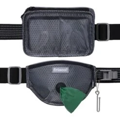 Frisco Outdoor Running Belt With Bungee Dog Leash -WoofyPlay Store 331408 PT4. AC SS1800 V1659977513