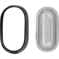 Frisco Long Eared Breed Stainless Steel Dog Bowl, Black, 2 Cup -WoofyPlay Store 331530 PT4. AC SS1800 V1657656874