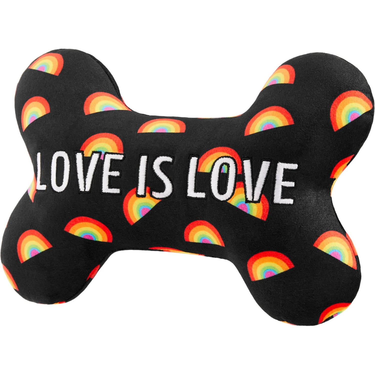 Frisco Pride Proud Pup Bone Plush Squeaky Dog Toy 1 Frisco Pride Proud Pup Bone Plush Squeaky Dog Toy
